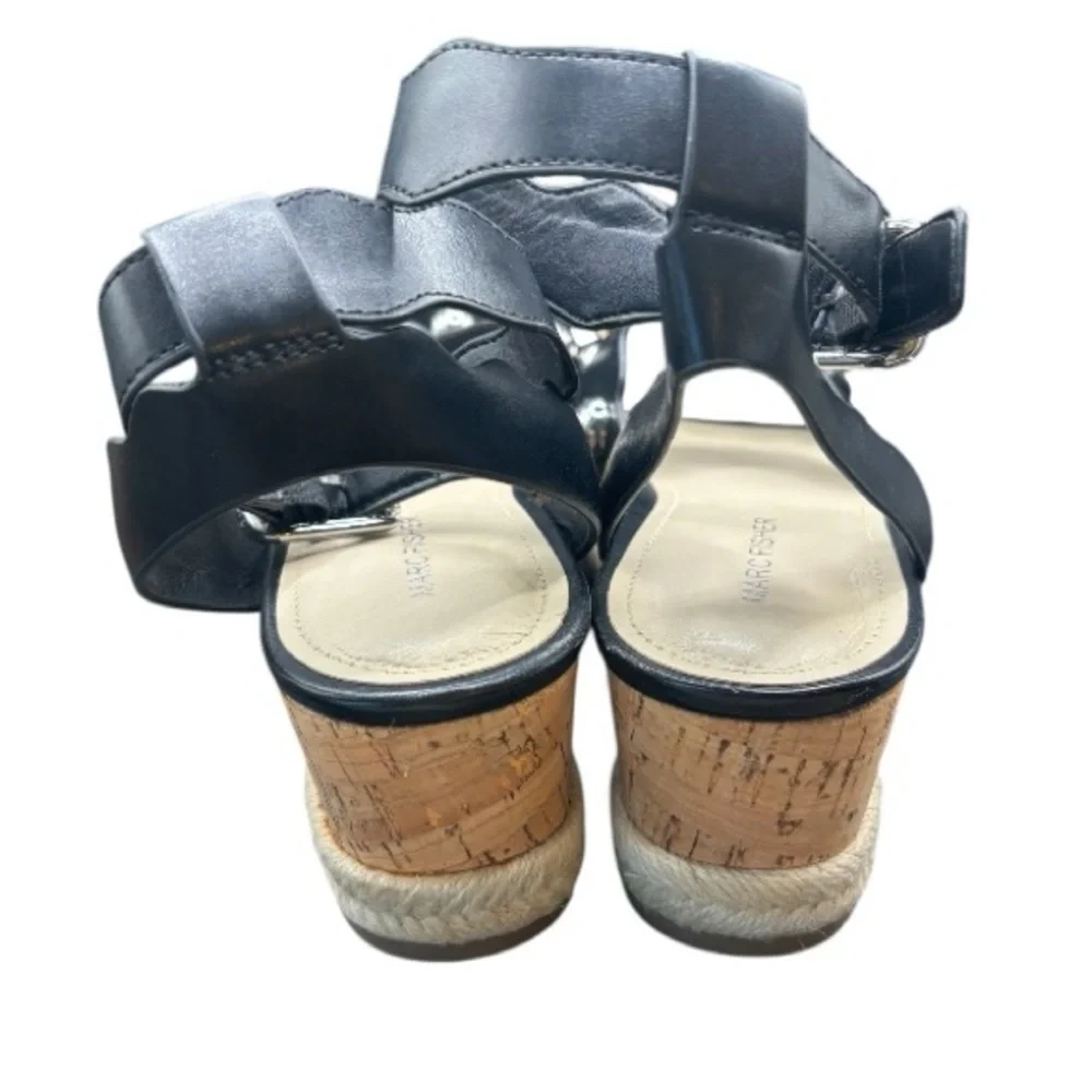Marc Fisher Faythe Espadrille Wedge Sandals - Picture 4 of 5
